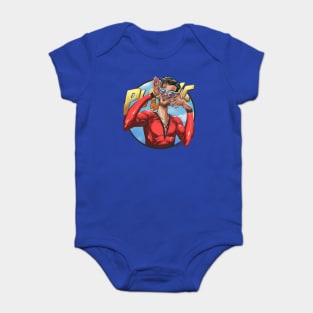 PLASTIC DUDE! Baby Bodysuit